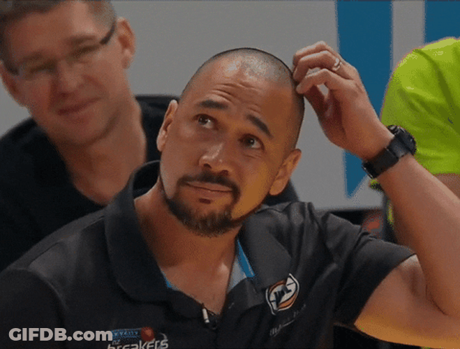 Man Scratching His Head Not Sure GIF