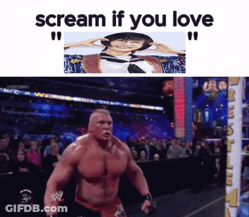 Man Scream If You Love GIF