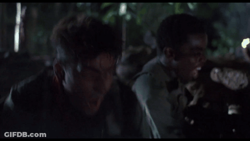 Man Screaming Ahhhh In Yellow GIF