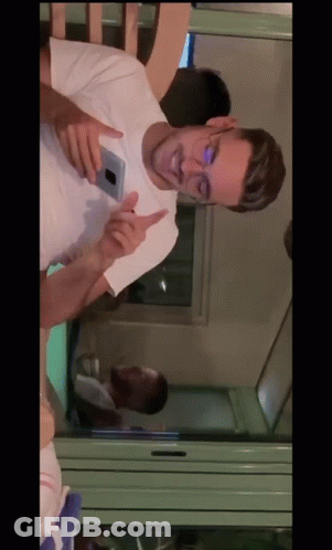 Man Screaming Leave Brittany Alone Lockers GIF