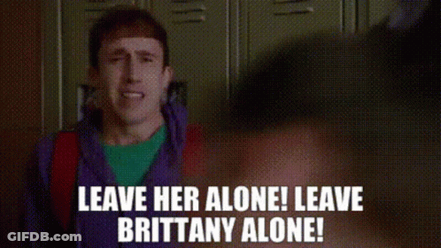 Man Screaming Leave Her Alone Leave Brittany Alone GIF
