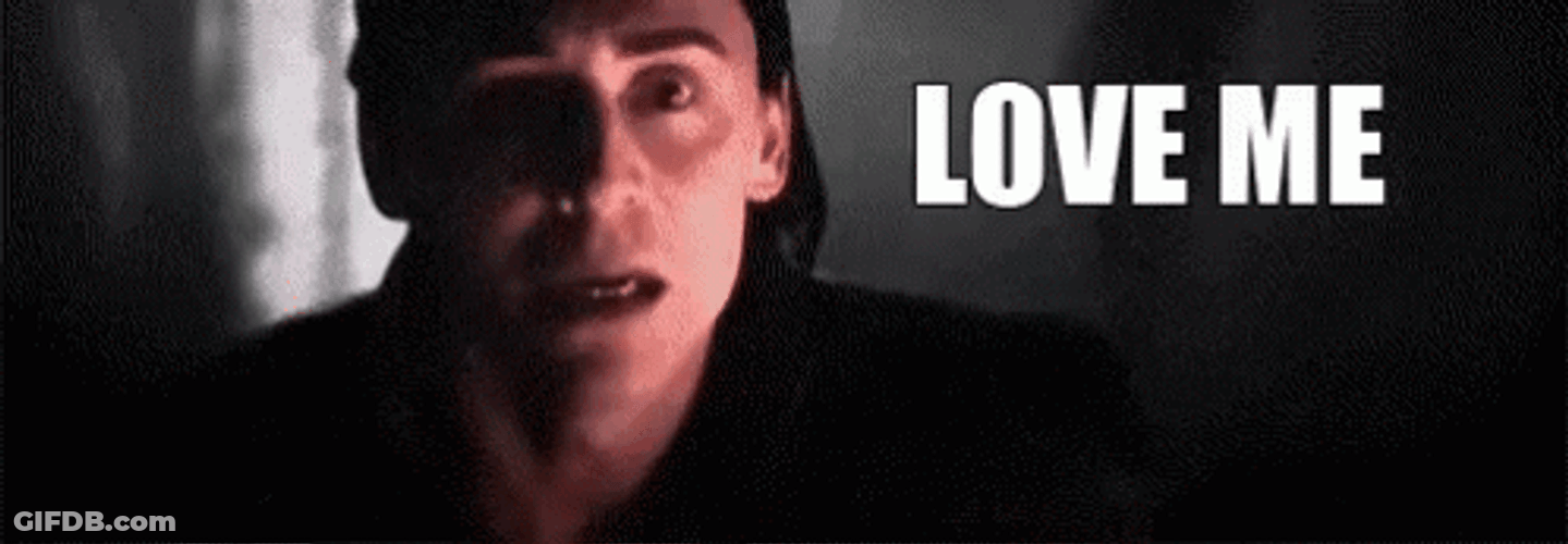 Man Screaming Love Me GIF