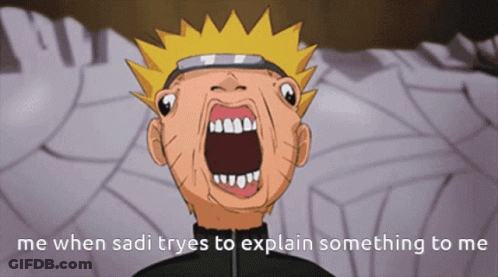 Man Screaming Me When Sadi Tryes To Explain Something To Me GIF