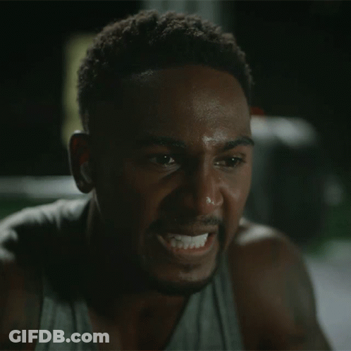 Man Screaming With Mouth Wide Open GIF