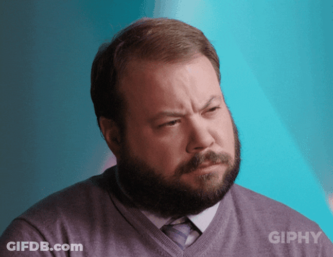 Man Seems In Doubt GIF