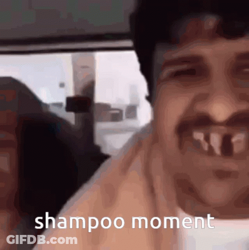 Man Shampoo Moment GIF