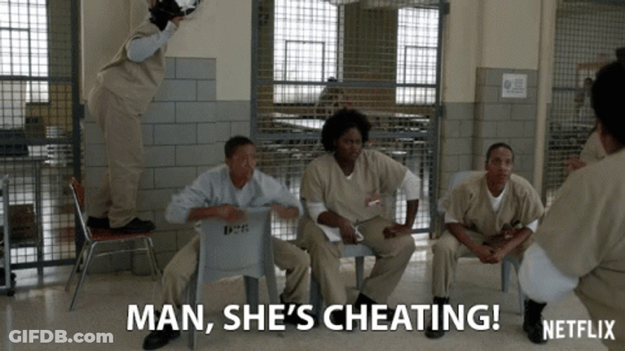 Man She's Cheating GIF