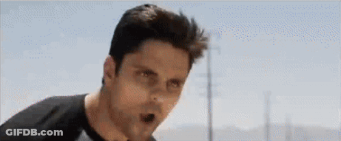Man Shocked With Mouth Open GIF