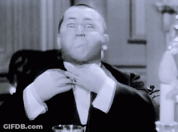 Man Shocked With Powder GIF