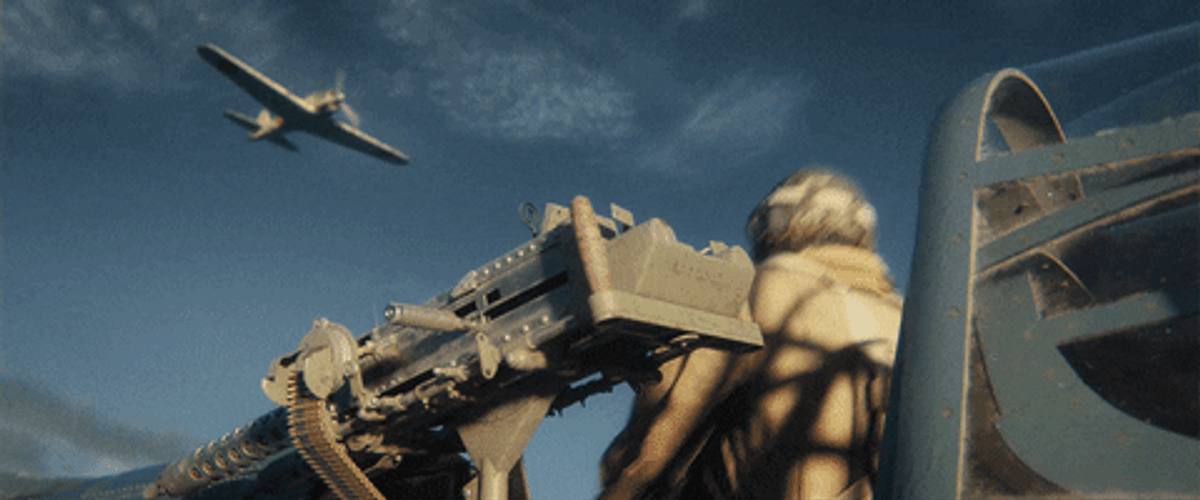 Man Shooting In War GIF