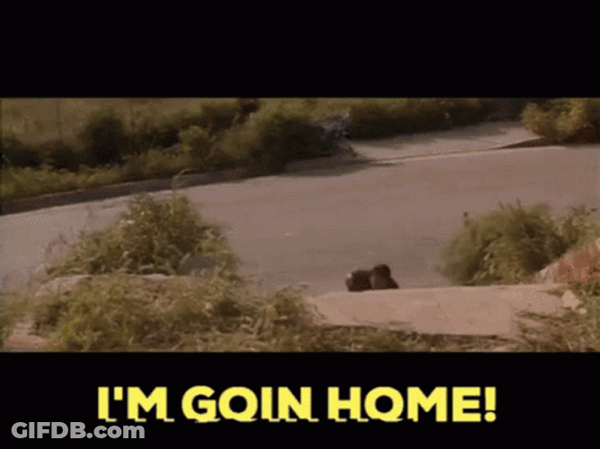 Man Shouting Im Going Home GIF