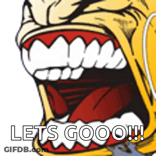 Man Shouting Lets Gooo GIF