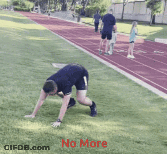 Man Shouting No More GIF