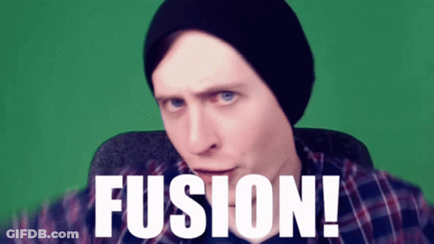 Man Shouts Out Loud Fusion GIF