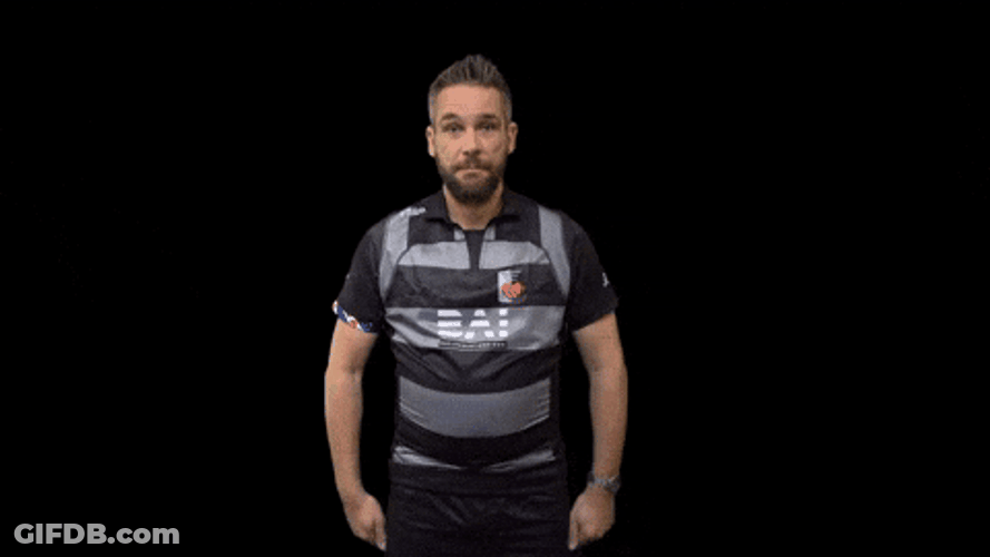Man Showing Hang Sign Bang Bang GIF