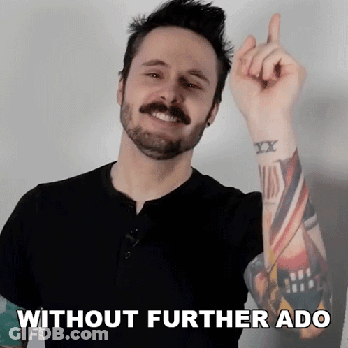 Man Showing Middle Finger Without Further Ado GIF