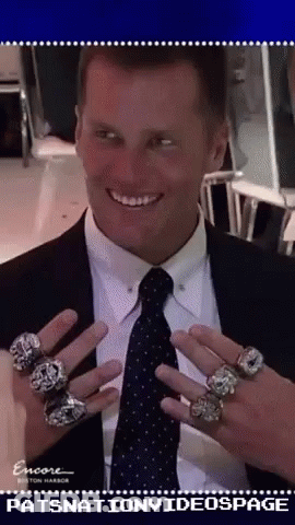 Man Showing Off Rings With Encore Boston Harbor GIF