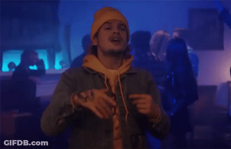 Man Singing Baby I Am All In GIF