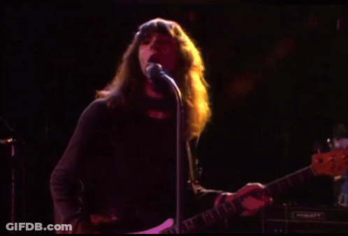 Man Singing Guitar Going To Chicago GIF