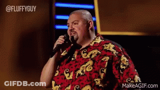 Man Singing Into Microphone GIF