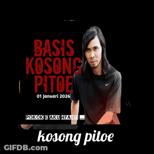Man Singing Into Microphone Basis Kosong Pitoe Red GIF