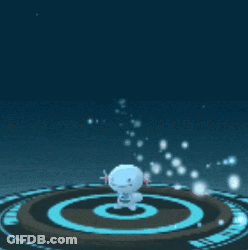 Man Singing Into Microphone Blue Background GIF
