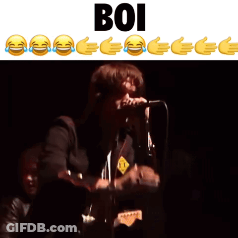 Man Singing Into Microphone Boi GIF