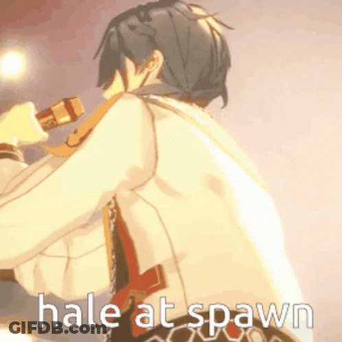 Man Singing Into Microphone Hale At Spawn GIF