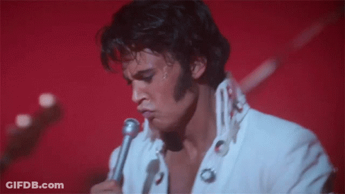 Man Singing Into Microphone I Can't Walk Out GIF