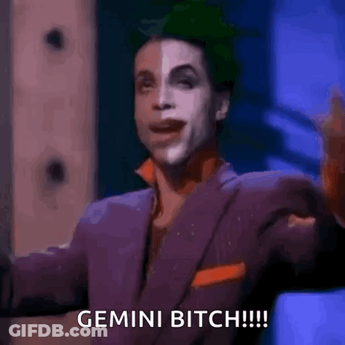 Man Singing Into Microphone I'm A Really Crazy Gemini GIF