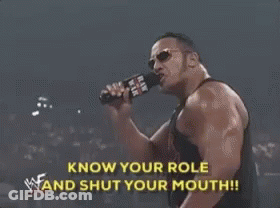 Man Singing Into Microphone Know Your Role GIF