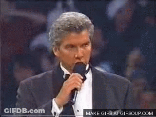 Man Singing Into Microphone Make Gifs At Gifsoup.com GIF