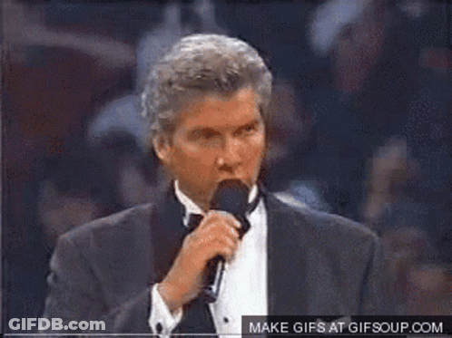 Man Singing Into Microphone Make Gifs At Gifsoup.com GIF