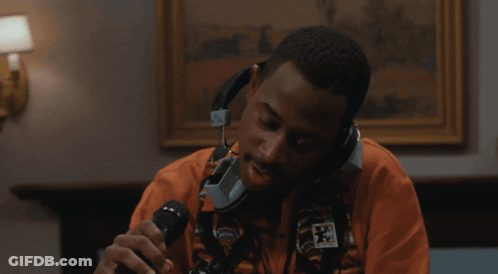 Man Singing Into Microphone Oh Yeah Anything Y All Can Do GIF