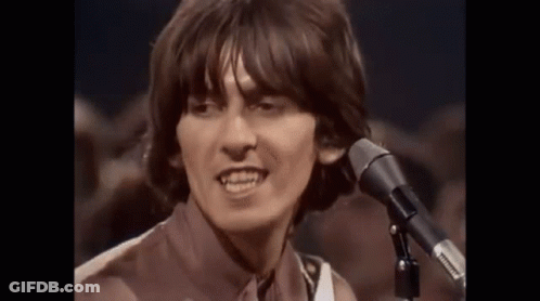 Man Singing Into Microphone GIF