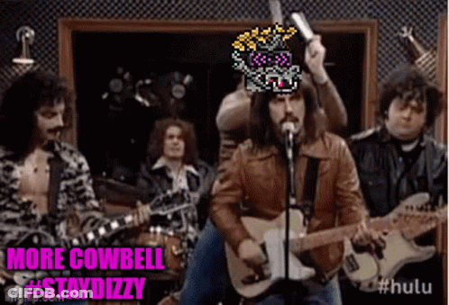 Man Singing Into Microphone Playing Guitar In Band GIF