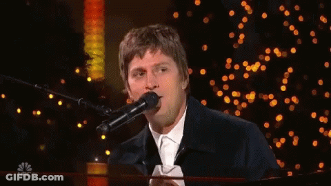 Man Singing Into Microphone Rob Thomas GIF