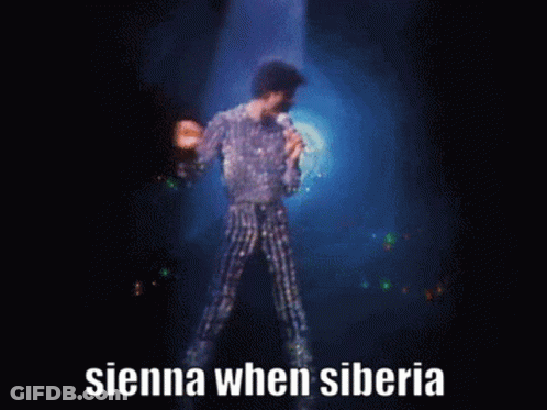 Man Singing Into Microphone Sienna When Siberia GIF