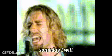Man Singing Into Microphone Someday I Will GIF