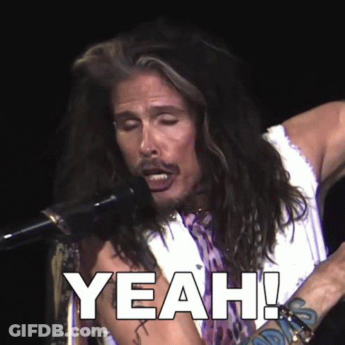 Man Singing Into Microphone Yeah GIF