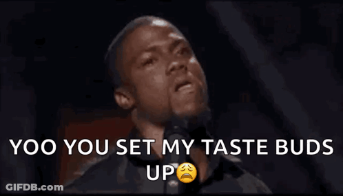 Man Singing Into Microphone Yoo You Set My Taste Buds Up GIF