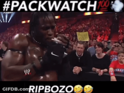 Man Singing To Crowd #Packwatch 100 GIF