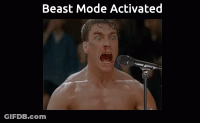 Man Singing Without Shirt GIF