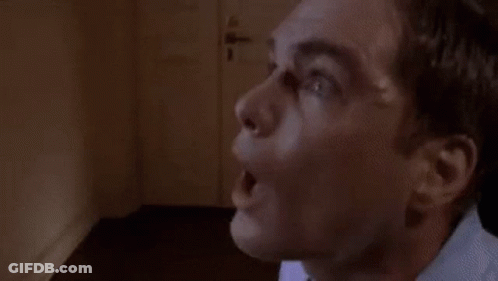 Man Sits On Stool With Pants Down In Living Room GIF