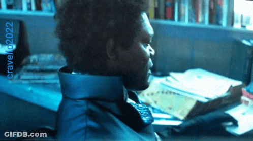Man Sitting At Desk With 2022 GIF