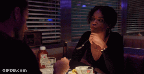Man Sitting At Diner GIF