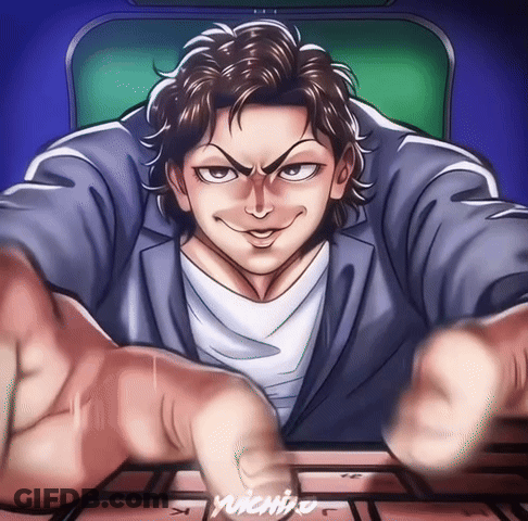 Man Sitting At Keyboard Yuichiro GIF