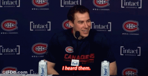 Man Sitting At Microphone GIF