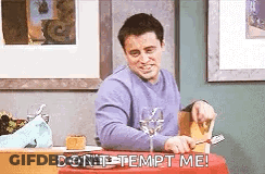 Man Sitting At Table With Wine And Knife GIF
