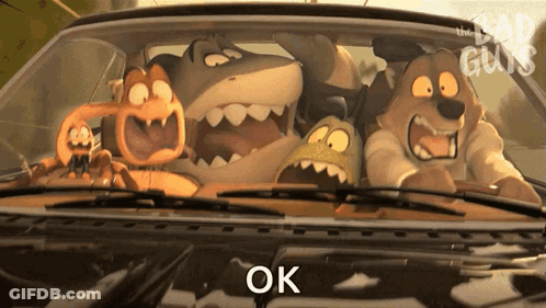 Man Sitting By Birth Parties Sign GIF